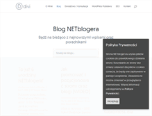Tablet Screenshot of netbloger.eu